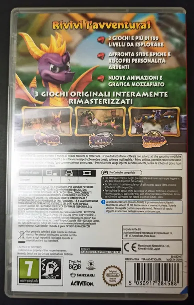 2x-gra-nintendo-switch-spyro-reignited-trilogy-platforma-switch
