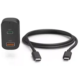 2x-ladowarka-samochodowa-hama-65w-usb-c-usb-a-200018-czarny