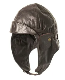 2x-czapka-pilotka-na-motocykl-mil-tec-skorzana-skora-brazowa-xl