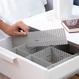 2x-regulowany-organizer-do-szuflad-condor-innovagoods-16-sztuk