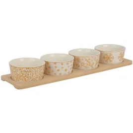 2x-zestaw-do-serwowania-zlote-wzory-5-el-porcelana-bambus-dekoracja