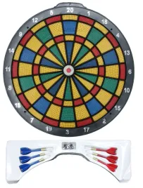 2x-zestaw-tarcza-soft-perforowana-dart-gra-w-rzutki-lotki-kubisport-36-cm