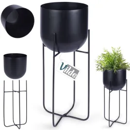 2x-oslonka-na-doniczke-na-stojaku-metalowa-165-x-42-cm-vilde-czarna-glamou