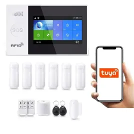 2x-bezprzewodowy-alarm-z-lcd-4-3-gsm-wifi-sms-tuya-smart-po-polsku
