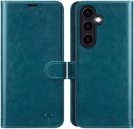 ocase-etui-skorzane-z-klapka-samsung-galaxy-a55-5g-portfel-pawi-niebieski