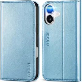tucch-etui-skorzane-z-klapka-iphone-16-portfel-stojak-niebieski-blyszczacy