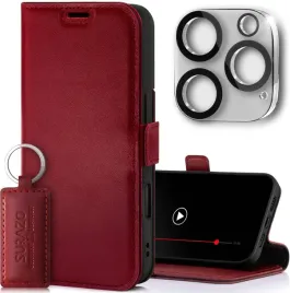 surazo-etui-skorzane-naturalne-z-klapka-iphone-16-pro-max-aparat-szklo-red