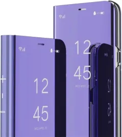 rantuo-etui-z-klapka-clear-view-do-samsung-galaxy-s25-ultra-fiolet-lustro