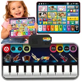 tablet-dla-dzieci-edukacyjny-dotykowy-39-ikon-mata-muzyczna-pianinko-2w1
