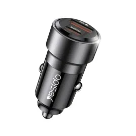 yesido-ladowarka-samochodowa-y54-60w-qc3-0-usb-a-c-kabel-60w-type-c-lig