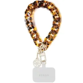 uniwersalny-pasek-do-telefonu-guess-acrylic-4g-charm-zloty-brazowy