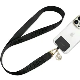 smycz-do-telefonu-guess-cbdy-nylon-chain-czarna