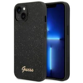 guess-brokatowe-etui-do-iphone-14-plus-czarne-blyszczace-zlote-logo-mocne