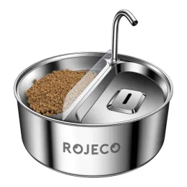 poidlo-fontanna-rojeco-3-2l-stal-nierdzewna-dla-kota-miska-2w1