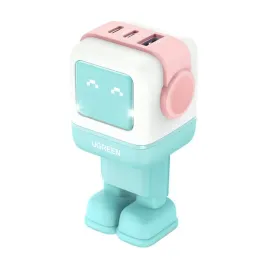 ladowarka-sieciowa-ugreen-robot-nexode-rg-robot-gan-2x-usb-c-usb-65w