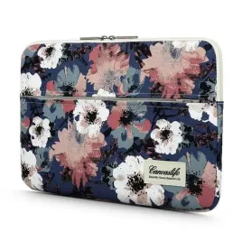 canvaslife-etui-na-laptopa-13-14-cal-blue-camellia-kwiatowy-design