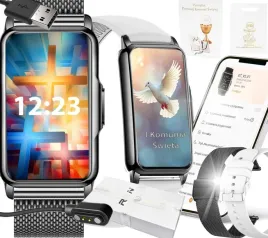 smartwatch-zegarek-na-komunie-dziewczynka-sms-kroki-polskie-menu-2-paski