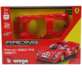 2x-ferrari-330-p4-daytona-1-24-bburago-kit-18-26588-samochod-model-do-zloze