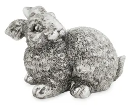 2x-figurka-zajaczek-wielkanocny-srebrny-ozdoba-dekoracja-tworzywo-16-cm