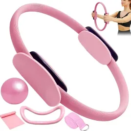2x-zestaw-pilates-5-elementow-rozowy-do-cwiczen-i-poprawy-rownowagi