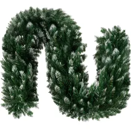 2x-girlanda-swiateczna-choinkowa-sztuczna-zielona-gesta-led-lancuch-270cm