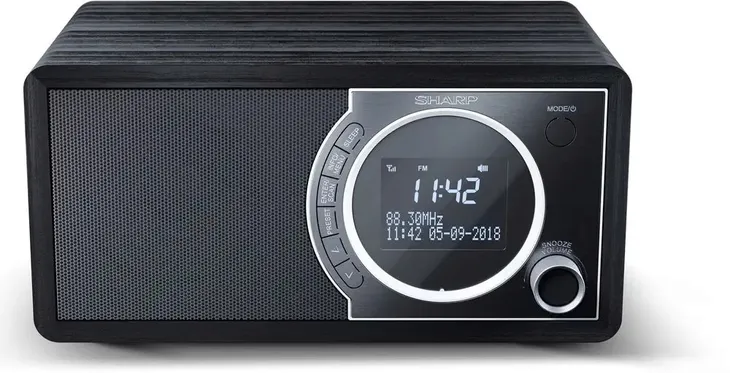 2x-radio-sharp-dr-450-czarny-waga-z-opakowaniem-1-88-kg