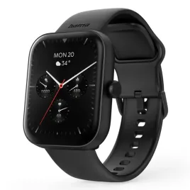 2x-smartwatch-hama-fit-watch-5000-prostokatny-czarny