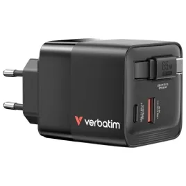 2x-ladowarka-scienna-verbatim-gan-65w-1xusb-c-pd-3-0-1xusb-a-qc-3-0-z-kable