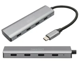 2x-hub-usb-typ-c-digitus-4-portowy-4x-usb-typ-c-aluminium-5gbps