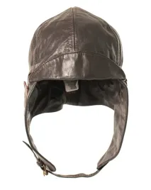 2x-czapka-pilotka-na-motocykl-mil-tec-skorzana-skora-brazowa-s
