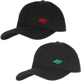 2x-czapka-z-daszkiem-meska-damska-4f-komplet-2szt-bejsbolowka-zestaw-zc07-s