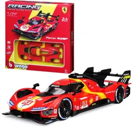 2x-ferrari-499p-51-1-24-bburago-kit-18-26583-samochod-model-do-zlozenia-di