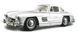 2x-mercedes-benz-300-sl-1-24-model-bburago-18-22023