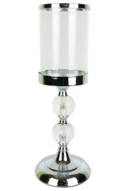 2x-swiecznik-lampion-glamour-artpol-srebrny-krysztaly-kule-wysokosc-36-5-cm