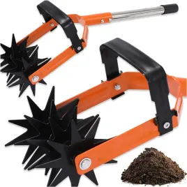 2x-kultywator-spulchniacz-gleby-obrotowy-reczny-4-segmentowy-aerator-mocny