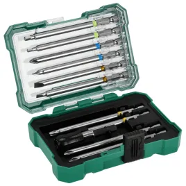 2x-zestaw-bitow-z-adapterem-100-mm-1-4-11-elementow-antykorozyjne-stalco