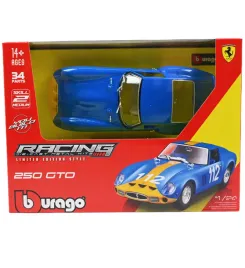 2x-ferrari-250-gto-1-24-bburago-kit-18-26588-diy-samochod-model-do-zlozenia