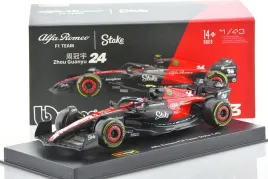 2x-bolid-f1-alfa-romeo-team-stake-c43-2023-zhou-guanyu-1-43-bburago-18-3808