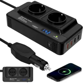 2x-przetwornica-samochodowa-200w-szybkie-ladowanie-dc-12v-ac-220v-110v-usb