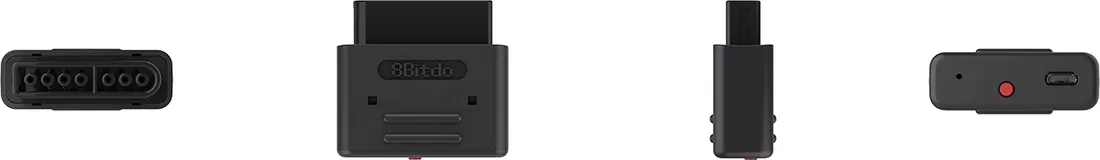 2x-adapter-8bitdo-retro-receiver-do-snes-sfc-czarny