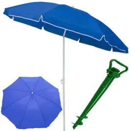 parasol-plazowy-skladany-podrozny-ogrodowy-lamany-wbijany-niebieski-180cm