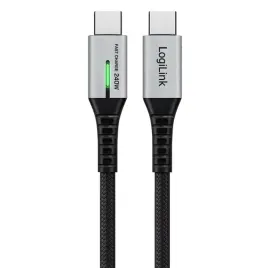 2x-kabel-usb-3-2-gen2x2-logilink-cu0442-usb-c-usb-c-m-m-20-gb-s-240-w