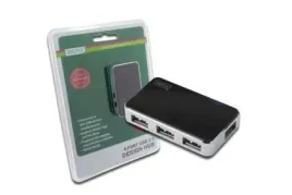 2x-hub-usb-digitus-da-70220-4xusb-2-0-aktywny-czarny