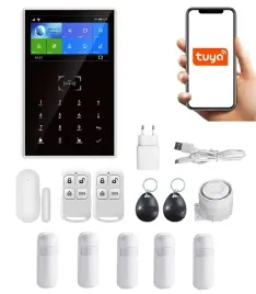 2x-bezprzewodowy-alarm-lcd-4-3-gsm-wifi-tuya-smart-po-polsku-5xpir