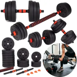 2x-2w1-hantle-bitumiczne-regulowane-2x20-kg-sztanga-zestaw-hantli-40-kg