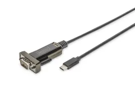 2x-kabel-adapter-digitus-usb-2-0-highspeed-typ-usb-c-rs232-m-m-czarny-1m