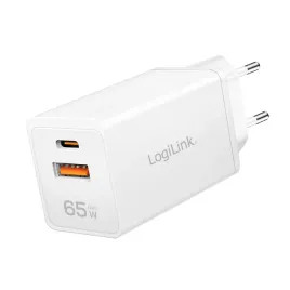 2x-ladowarka-sieciowa-logilink-pa0371-usb-gan-65-w-1x-usb-c-pd-1x-usb-