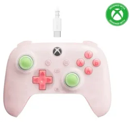 2x-kontroler-przewodowy-8bitdo-ultimate-mini-for-xbox-rozowy