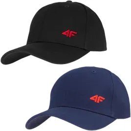 2x-czapka-z-daszkiem-meska-damska-4f-komplet-2szt-bejsbolowka-zestaw-zc14-l