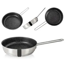 2x-patelnia-stalowa-do-smazenia-nieprzywierajaca-trwala-grande-26-cm